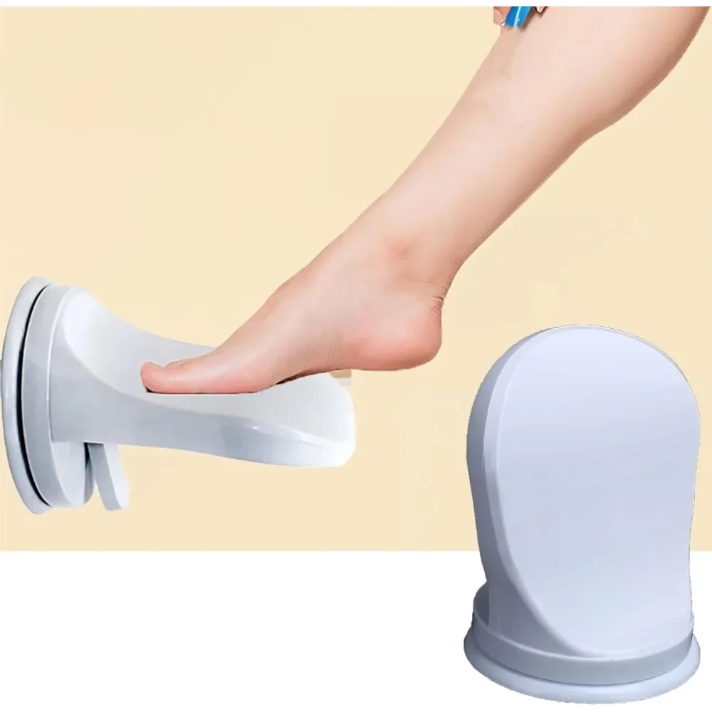 NEUE Dusche Fußstütze Gute Badezimmer Rasieren Bein Schritt Hilfe Grip Halter Pedal Schritt Saugnapf Rutschfeste Fuß Pedal Waschen Füße 2025