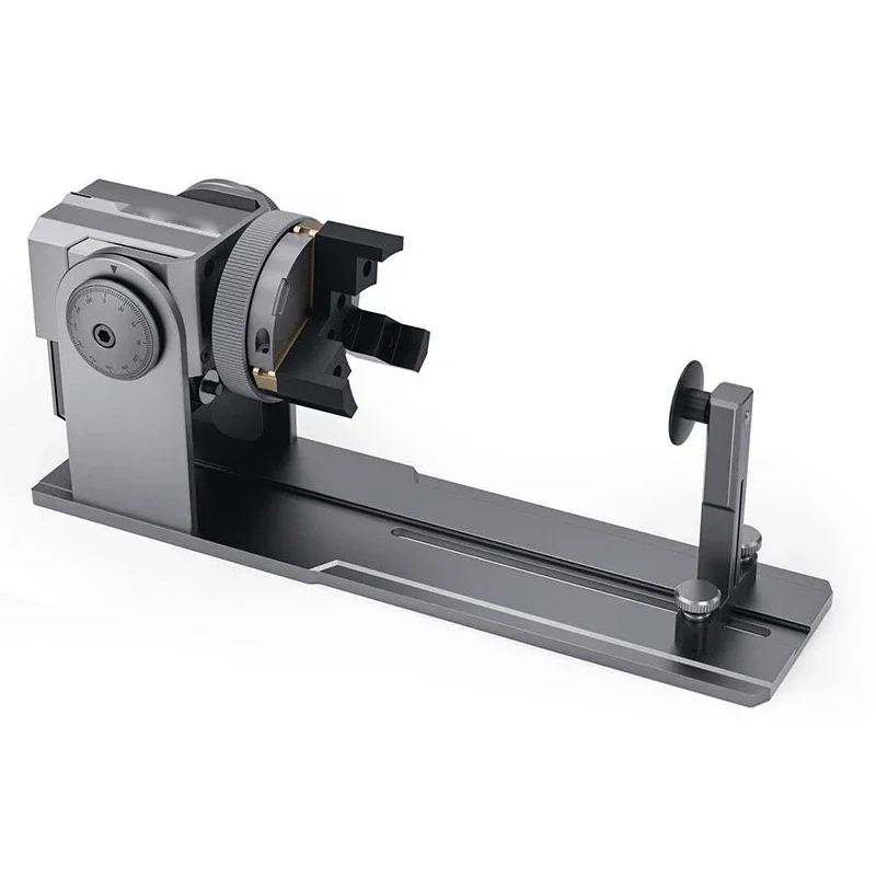 

R1 Multi-Mode Automatic Chuck Portable Laser Engraving Machine Aluminum Alloy Adjustable Drum Rotating Device Cylindrical Object