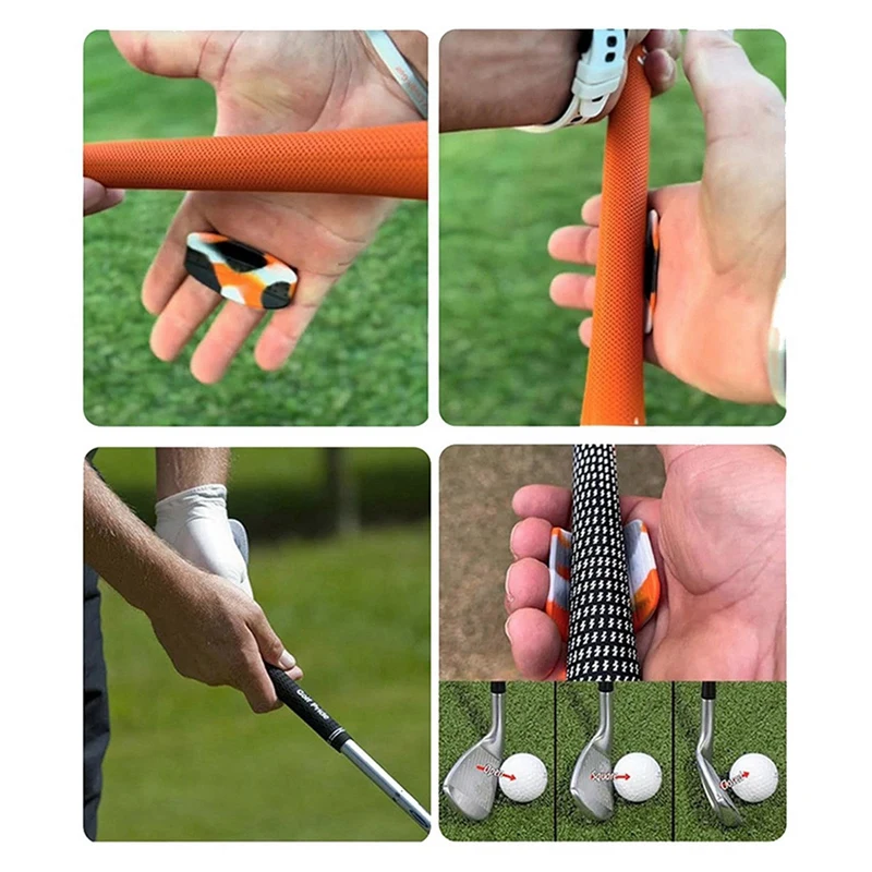 Anti-Slip Golf Finger Tape, Melhoria Grip Fricção Adesivos, Grip Training, antiderrapante Grip Força Aid, 2X