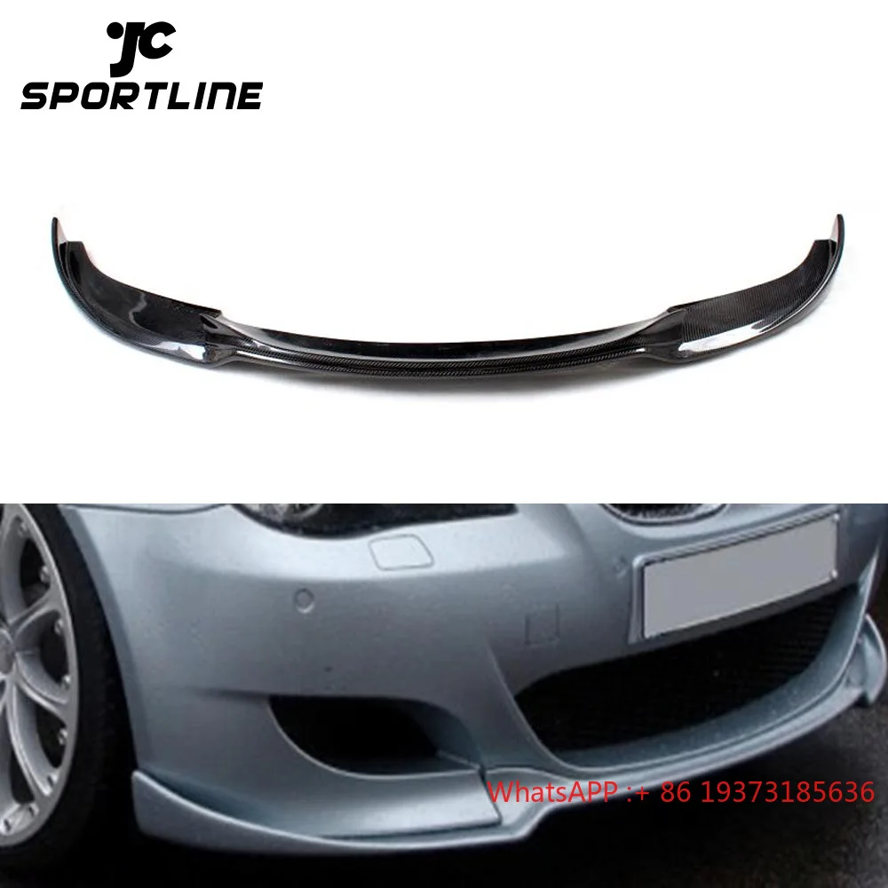 06-10 HA Style Car Carbon Front Bumper Lip for BMW E60 M5 Sedan