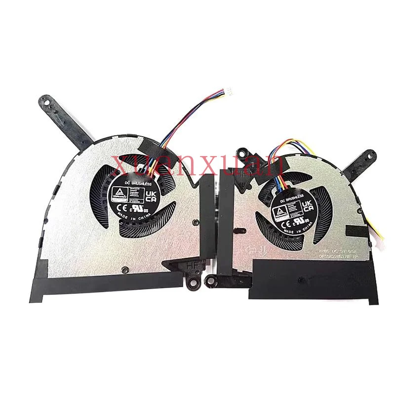 For Asus fx517 fx517z fx517zc fx517zr air 2022 5v new original CPU cooling GPU fan