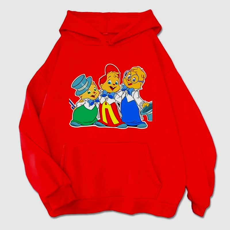 2026 Neue Mode Unisex Freizeit-Sportbekleidung Damen-Hoodie Alvin Chipmunk Halloween-Kostüm Damen-Pullover Modetrend – Detail 20