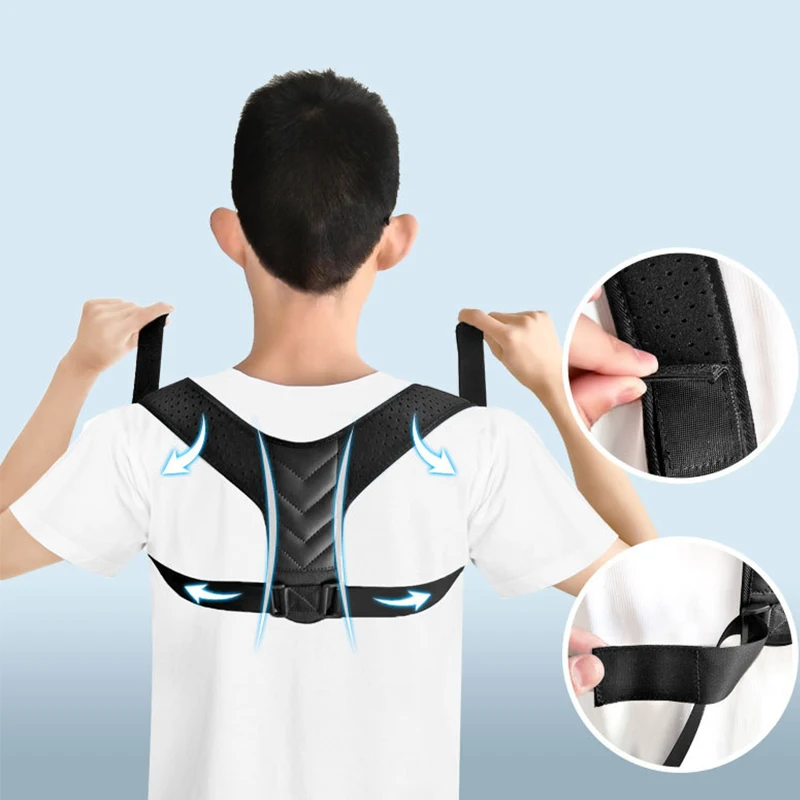 Posture Corrector Back Support Strap Brace Shoulder Spine Support Lumbar Posture Orthopedic Belts Adjustable Health Care