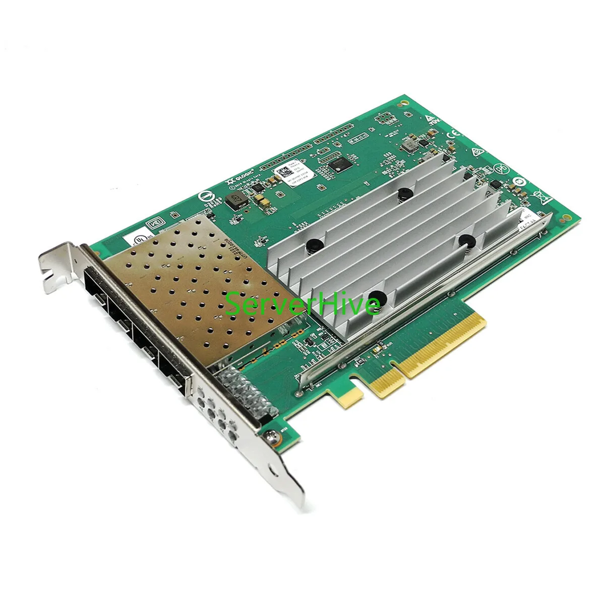 

00HY9T QLogic QL41164HFCU-DE Четырехпортовый серверный адаптер PCIe x8 FC SFP+, 10 ГБ