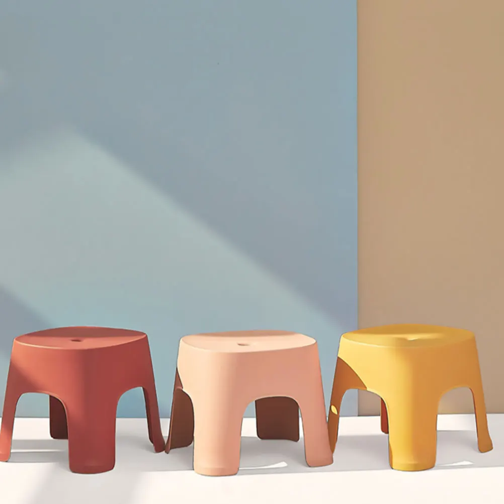 1pc Multi-Use Light Non-Slip Small Step For s Step Stool For s Bathroom Home Kitchen Rvs Foldable Stool Pink