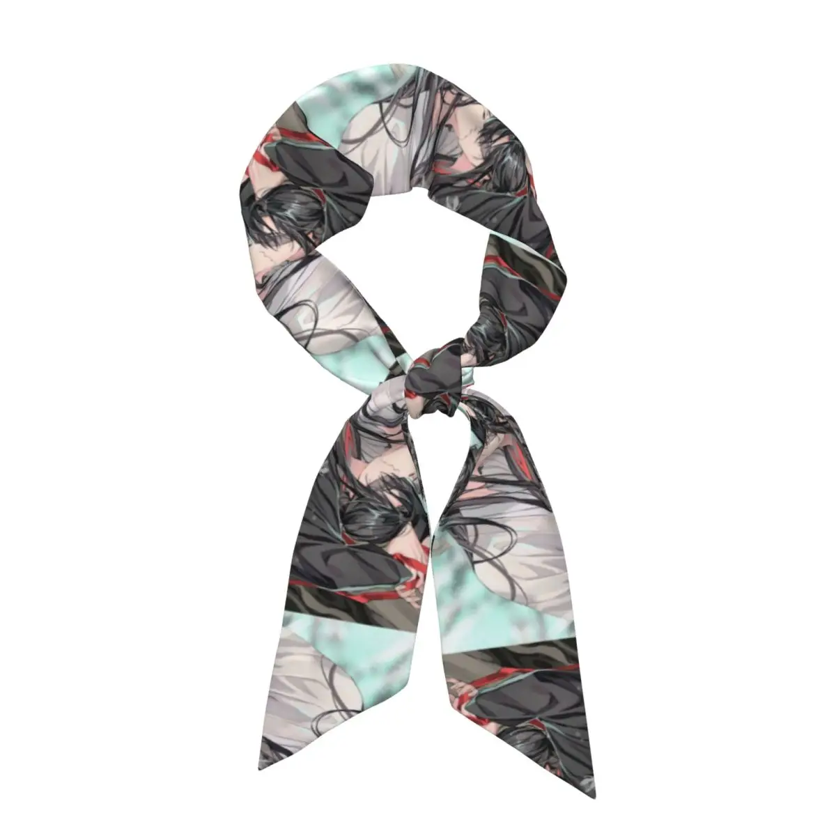 Mo Dao Zu Shi The Grandmaster Of Demonic Cultivation Women Long Narrow Scarf Soft Skinny Scarf Multi-use Neck Head Wrap for
