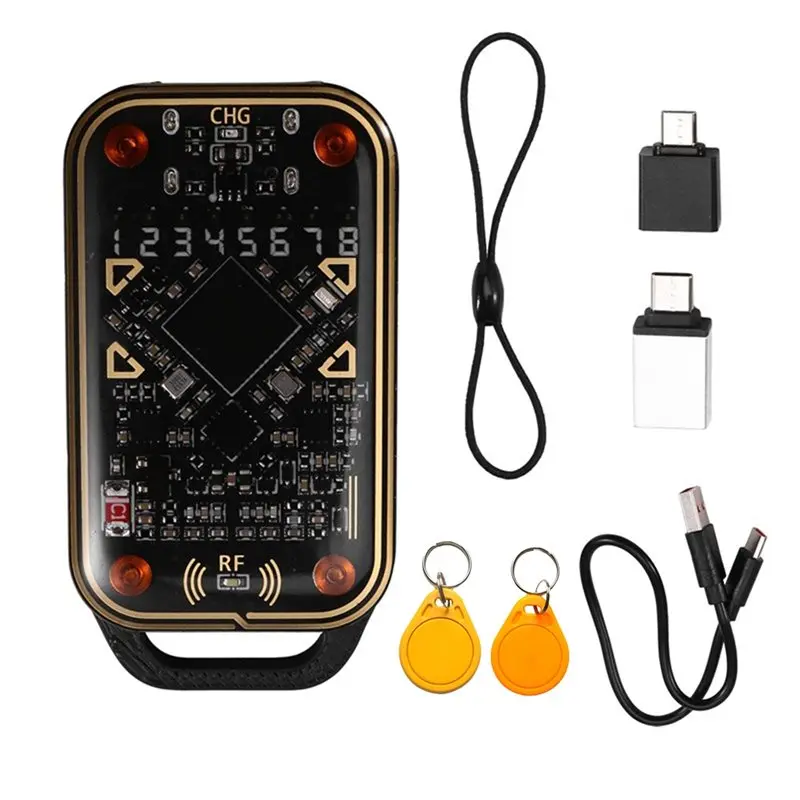 

JABS-Chameleon Ultra V3.0 RFID Smart Card Emulator Reader Kit 125Khz 13.56Mhz ID IC Smart Card Tag Copyer Read Writer