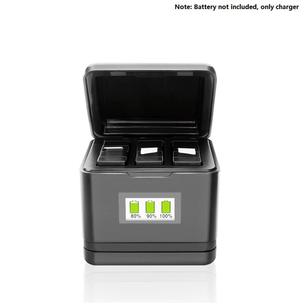 Szybka ładowarka OIIRGO z wyświetlaczem cyfrowym i potrójnym gniazdem USB do szybkiej ładowarki do aparatu Insta360 Ace/Ace Pro Akcesoria