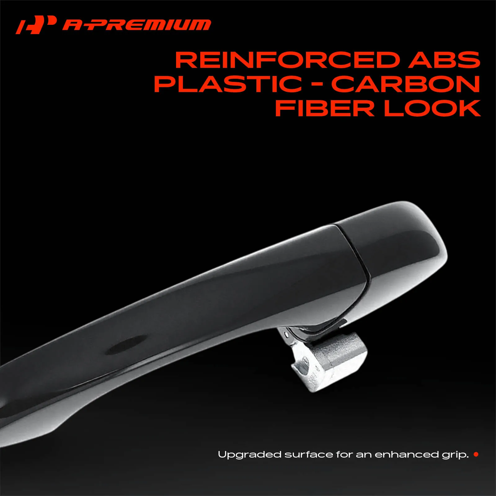A-Premium Passenger Side Exterior Door Handle for Dodge Journey 2009-2010 Avenger 2008-2014 Chrysler Town & Country 2008-2016