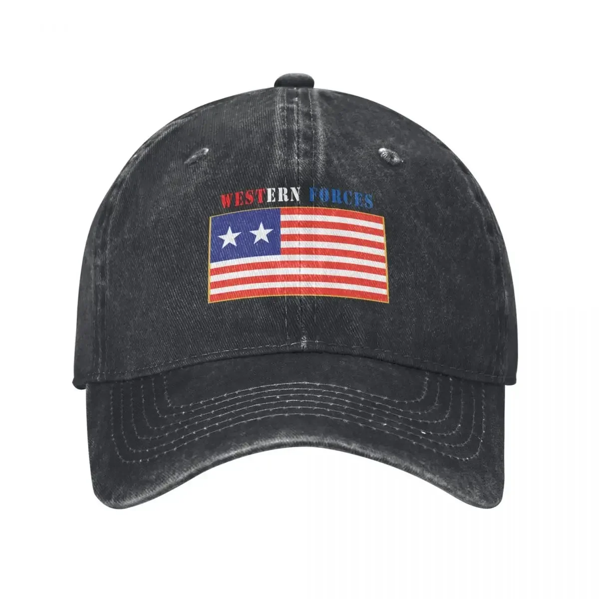 

Flag - Western Forces - 2 Star Flag w Txt X 300 Baseball Cap Horse Hat black Gentleman Hat For Women 2025 Men's