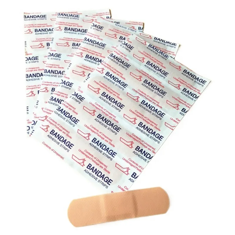 50pcs/set Transparent Non-transparent Band Aid for Wound Dressing Plasters First Aid Patch Tape Adhesive Bandages Woundplast