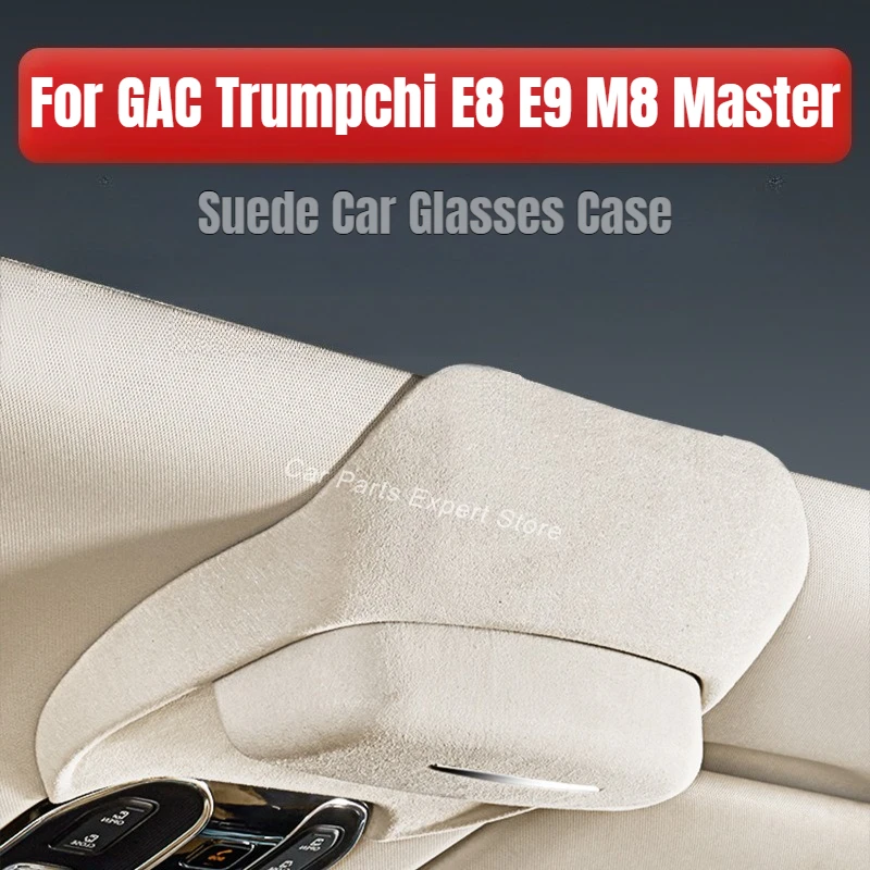 For GAC Trumpchi M8 Master E8 E9 Car Sunroof Glasses Case Sunglasses Storage Box Electric Auto Glasses Case Holder Accessories