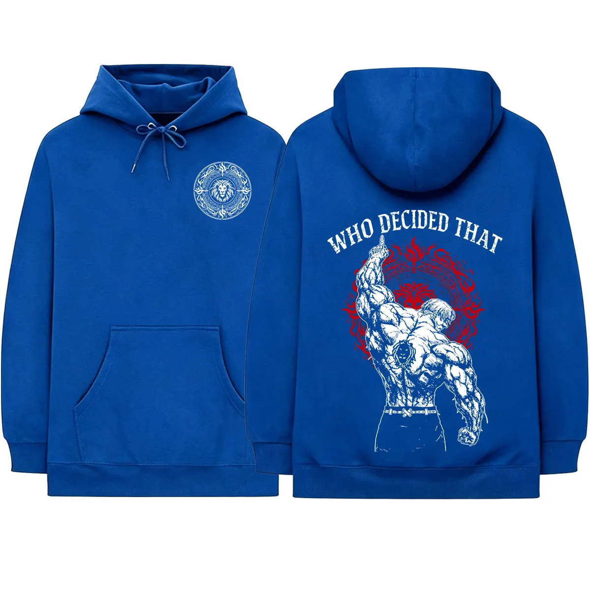 Anime Die Sieben Todsünden Escanor Manga Hoodies Herren Damen Kleidung Mode Fleece Langarm Kapuzenpullover Streetwear – Detail 6