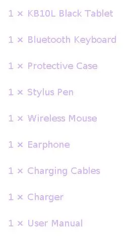 10.1 Inch Android 16 Tablet Bundle 24GB(3+21) RAM 64GB ROM A333 Five-Core Tablet PC With Keyboard Protective Case Stylus Pen Mouse Earphone Charger 6000mAh Widevine L1 Black Tablet Set