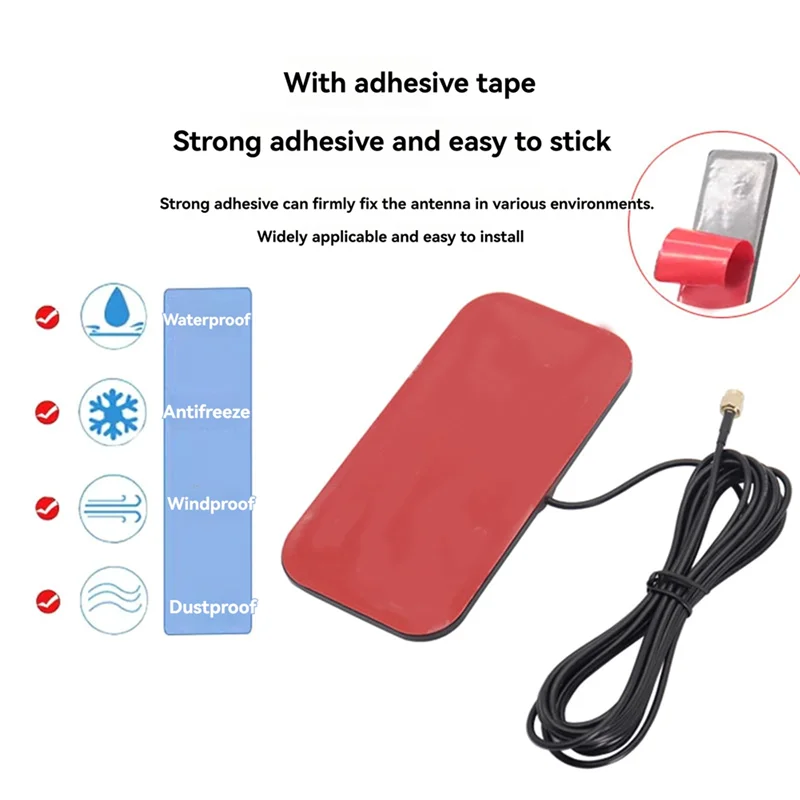 4G LTE Patch Antenne-SMA Stecker, 700-2700 MHz Fahrzeug Router Signal Booster