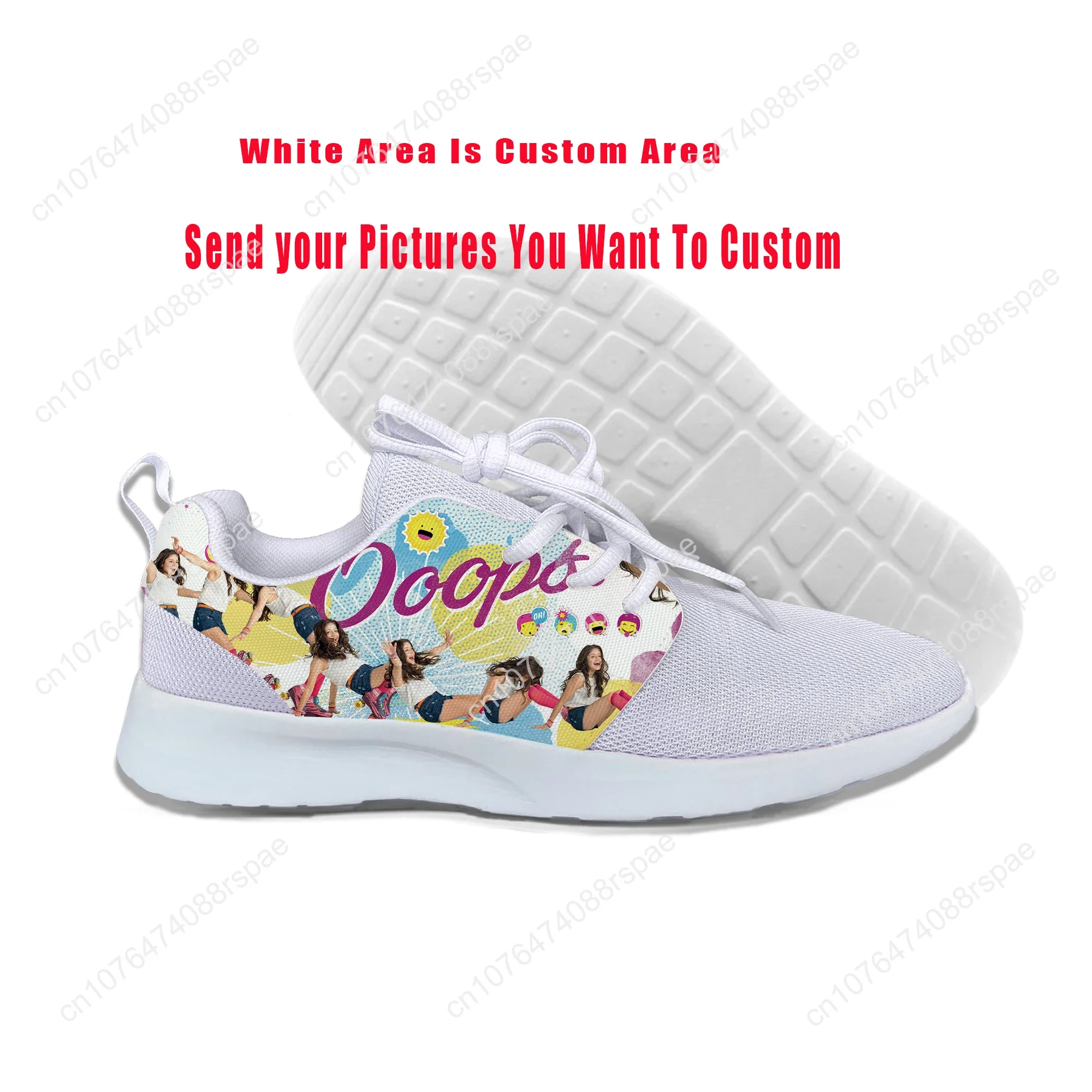 Hot Soy Luna Girl Printing Cut Kawaii Harajuku Lightweight Running Shoes Mesh Sports Shoes Men Women Casual Breathable Sneakers