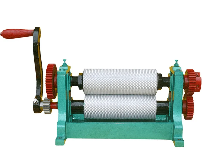 

Factory Supply Manual Beeswax Comb Foundation Embosser Rolling Making Machine