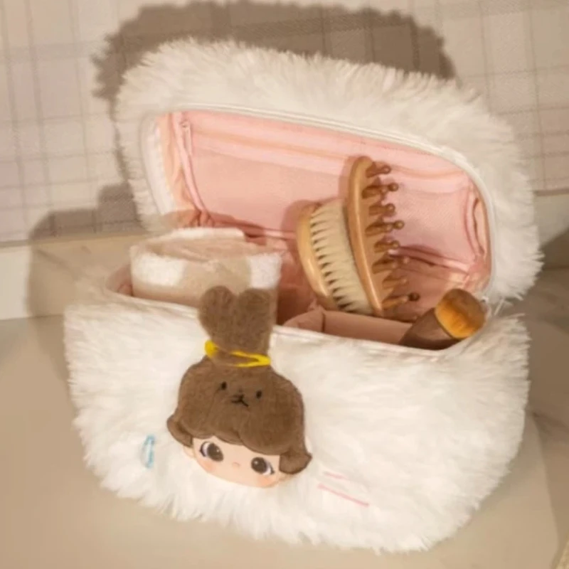 Genuine Popmart Dimoo The Missing Day Series Makeup Bag Storage Box Dimoo Peripheral Cute Doll Desktop Ornament  Birthday Gift