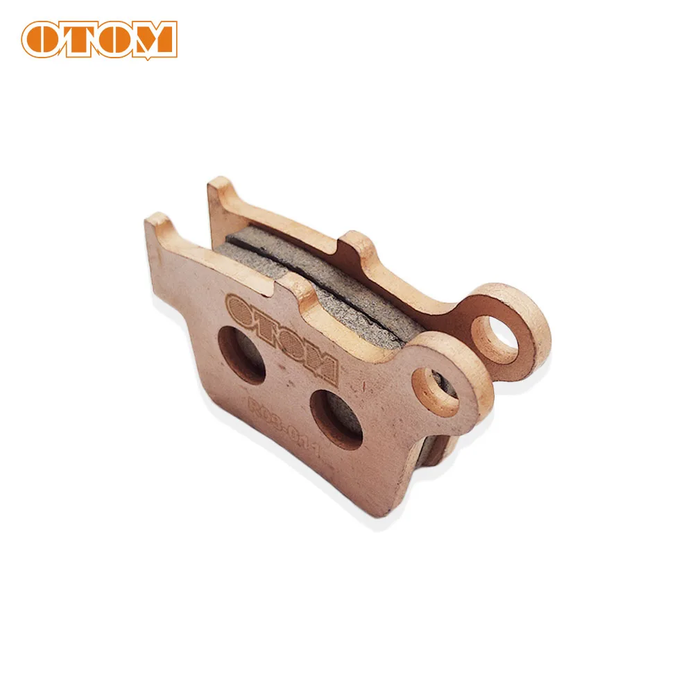 OTOM Motorcycle Front Rear Brake Pad F03 R03 Motocross Motorbike Copper Sintering Base Braking Disk For KAYO T4 T6 K6 X2 K16 K18