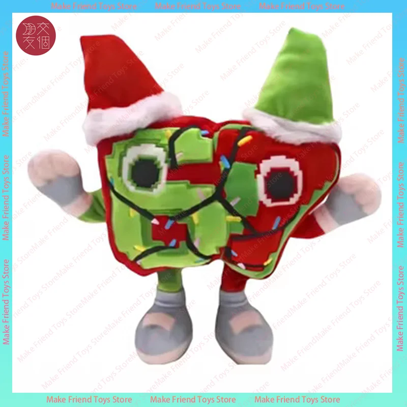 Christmas Holiday Plush Soft Anime Plush Collectible Christmas Gift Girl 28cm Festive 67 Plush Steal A Brainrot 67 Plush Toy