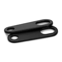 HCMT 2PCS Brackets For Custom Fork Chopper Bobber Cafe Racer Clamp Mounts Motor Indicator Turn Signal Light Lamp Holder Shock