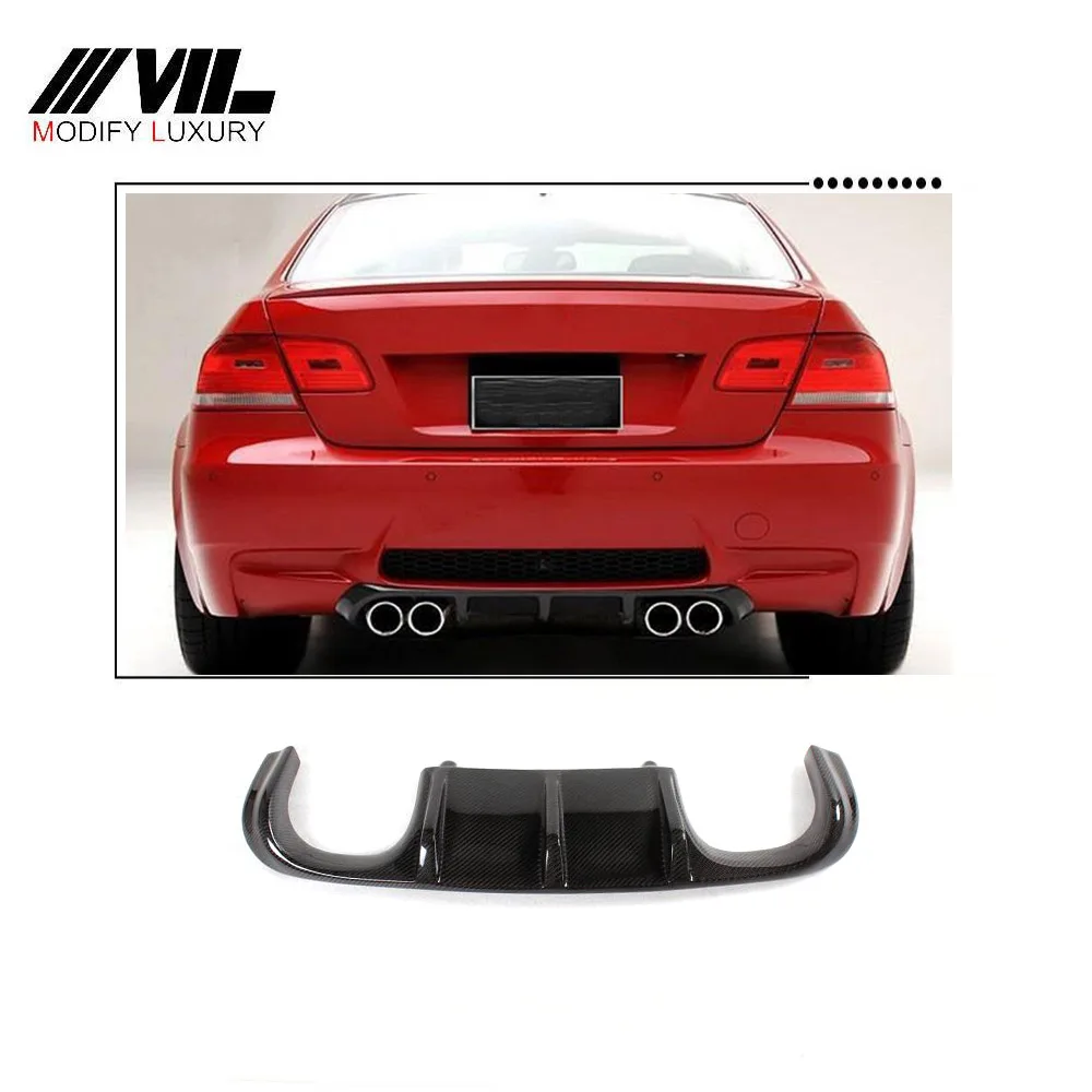 

Suitable for Carbon fiber rear bumper diffuser lip Suitable for BMW E92 M3
