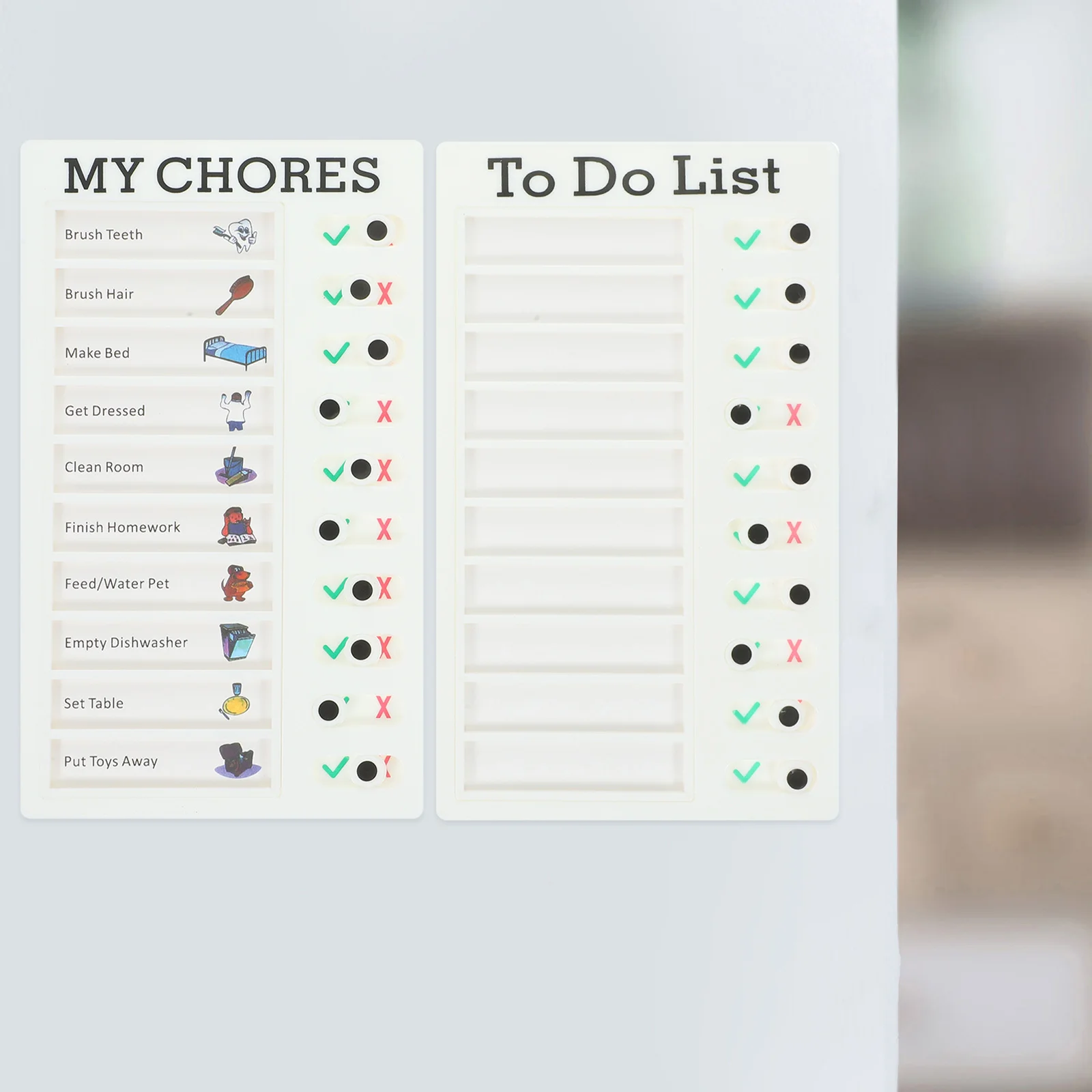 30 Stuks Zelfdiscipline Tracker Voor Kinderen Vervangbaar Papier Tijdmanagement Tool Karwei Grafiek Vervanging Schema Planner Gedrag