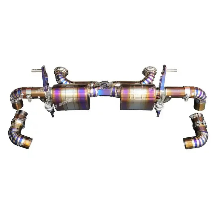 Catback del sistema de escape Valvetronic de titanio de rendimiento para Audi R8 V10