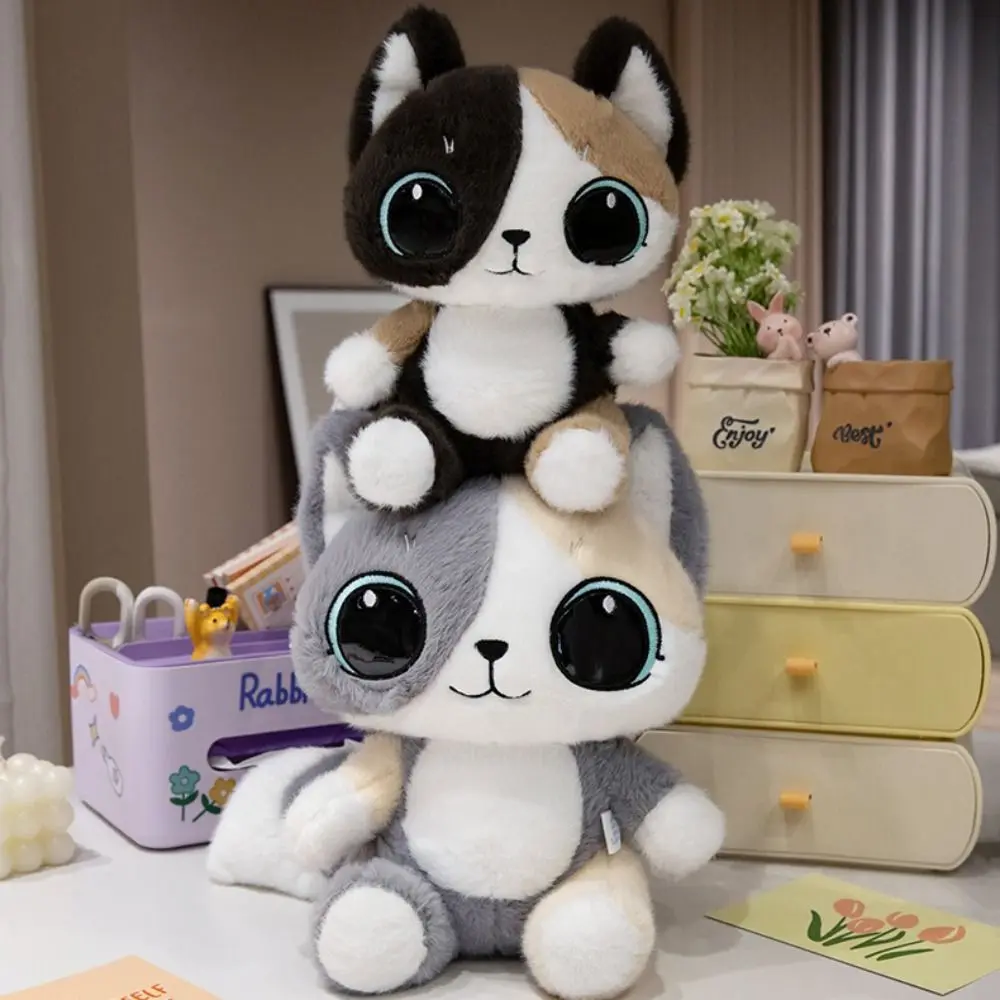 Criativo macio boneca gato boneca de pelúcia bonito pp algodão animal brinquedo de pelúcia engraçado conforto travesseiro filhote de cachorro recheado plushies meninas presentes