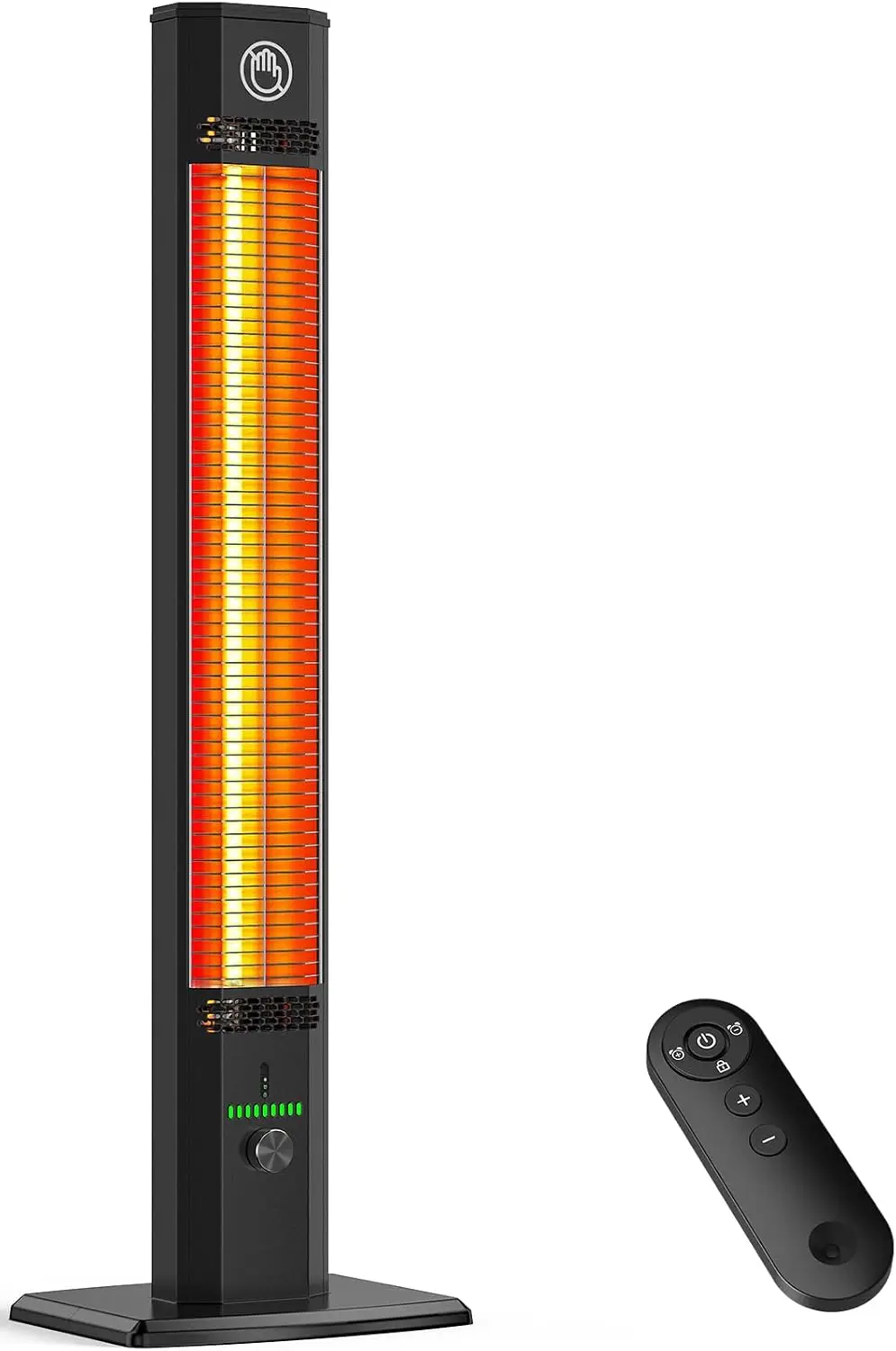 1500W Electric Infrared Patio Heater, Outdoor Heating Solution for Patio Areas