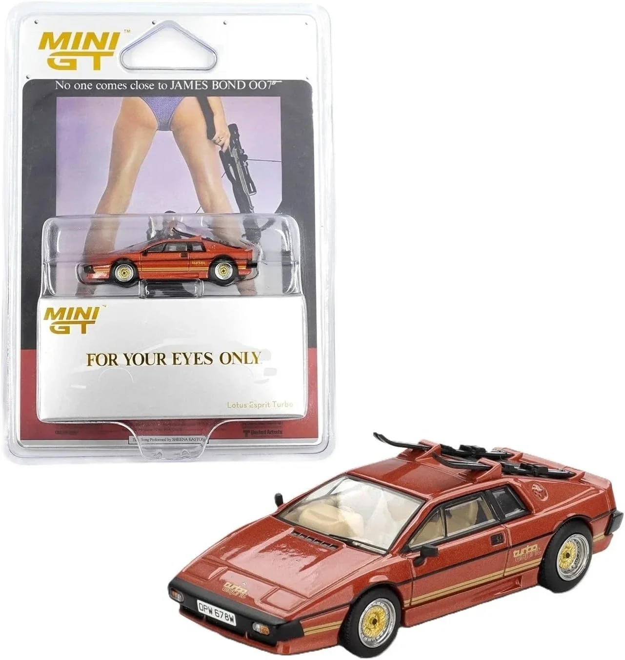

Металлическая модель автомобиля Mini GT 1:64 Esprit Turbo 007 "For Your Eyes Only" MGT00912E, лимитированная серия