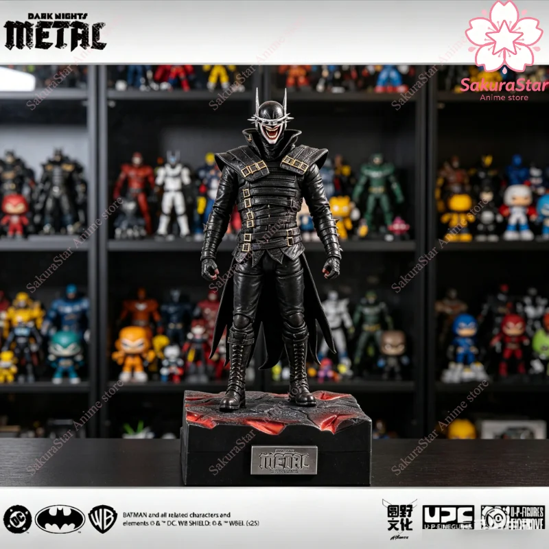 

【In Stock】LPZZ UPFinegures Dark Nights Metal The Batman Who Laughs Dark Knight Collectible Movable Anime Action Figure Model Toy