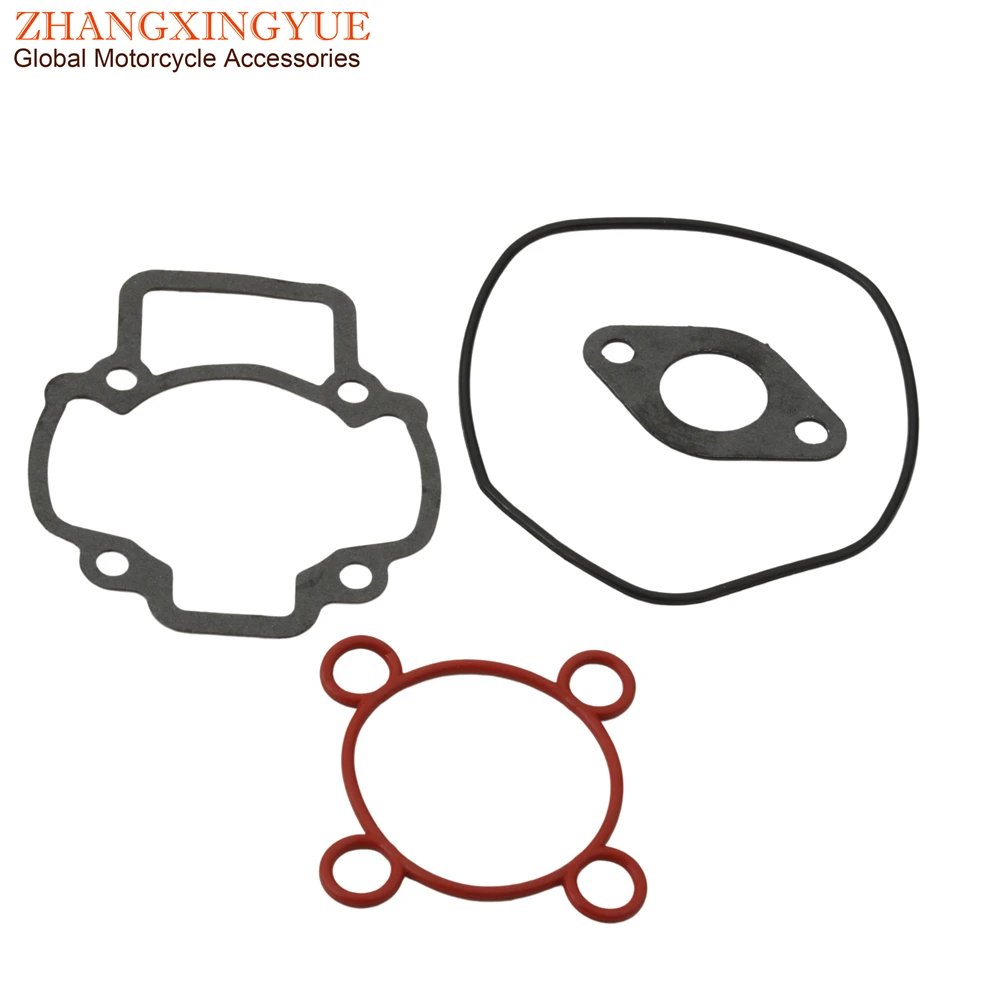 Scooter Cylinder Gasket Set For Piaggio Nrg Power Dd 50 Mc3 Purejet Zip Sp 50cc 100689070 2T Engine Parts