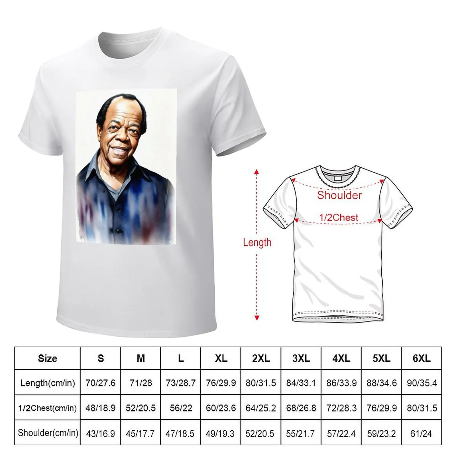 Lou Rawls, Music Star T-Shirt for a boy Blouse mens t shirts