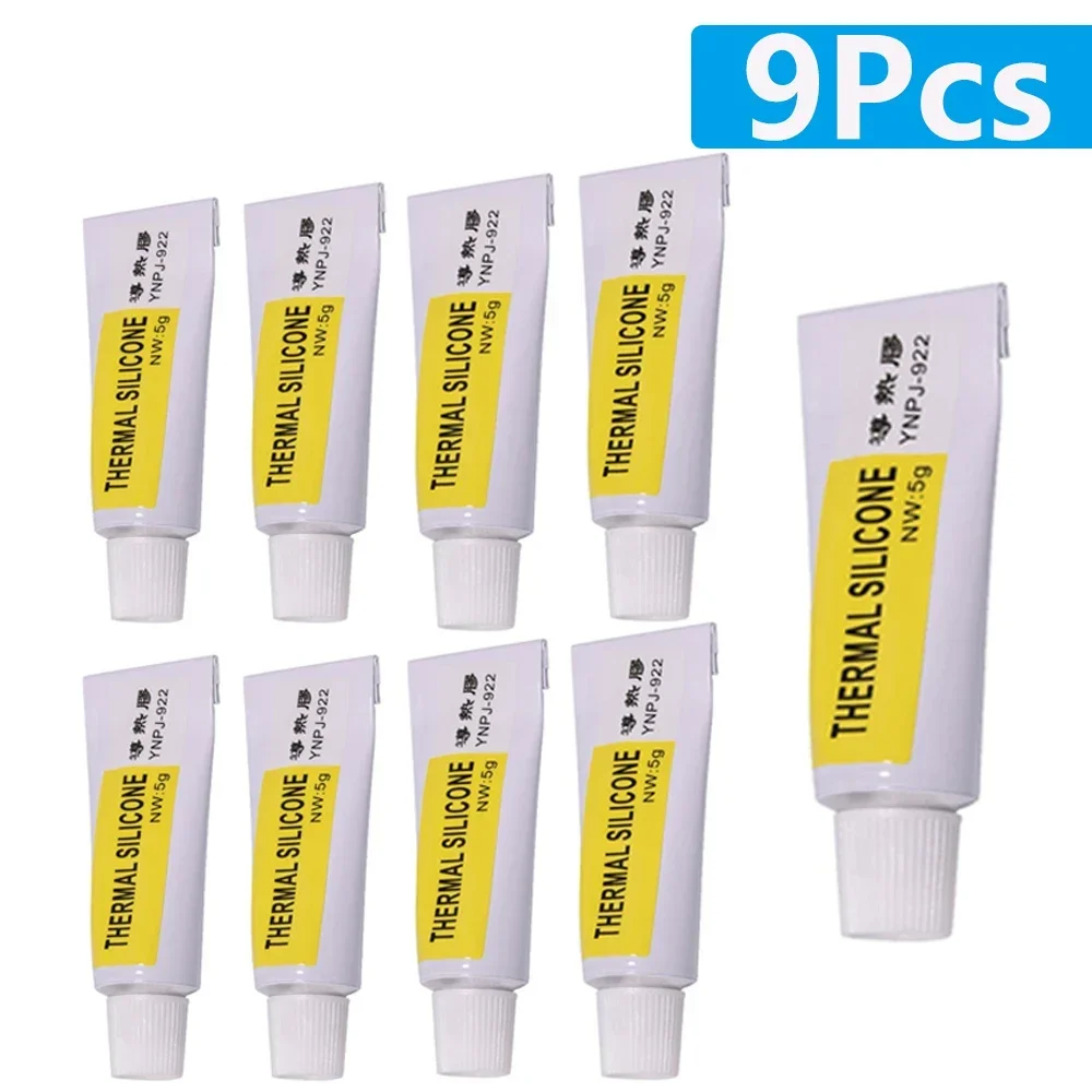 1-12Pcs Wärmeleitpaste Leitfähigen Kühlkörper Gips Viskose Klebstoff Für Chip VGA RAM LED IC Kühler Kühler kühlung Versiegelungen