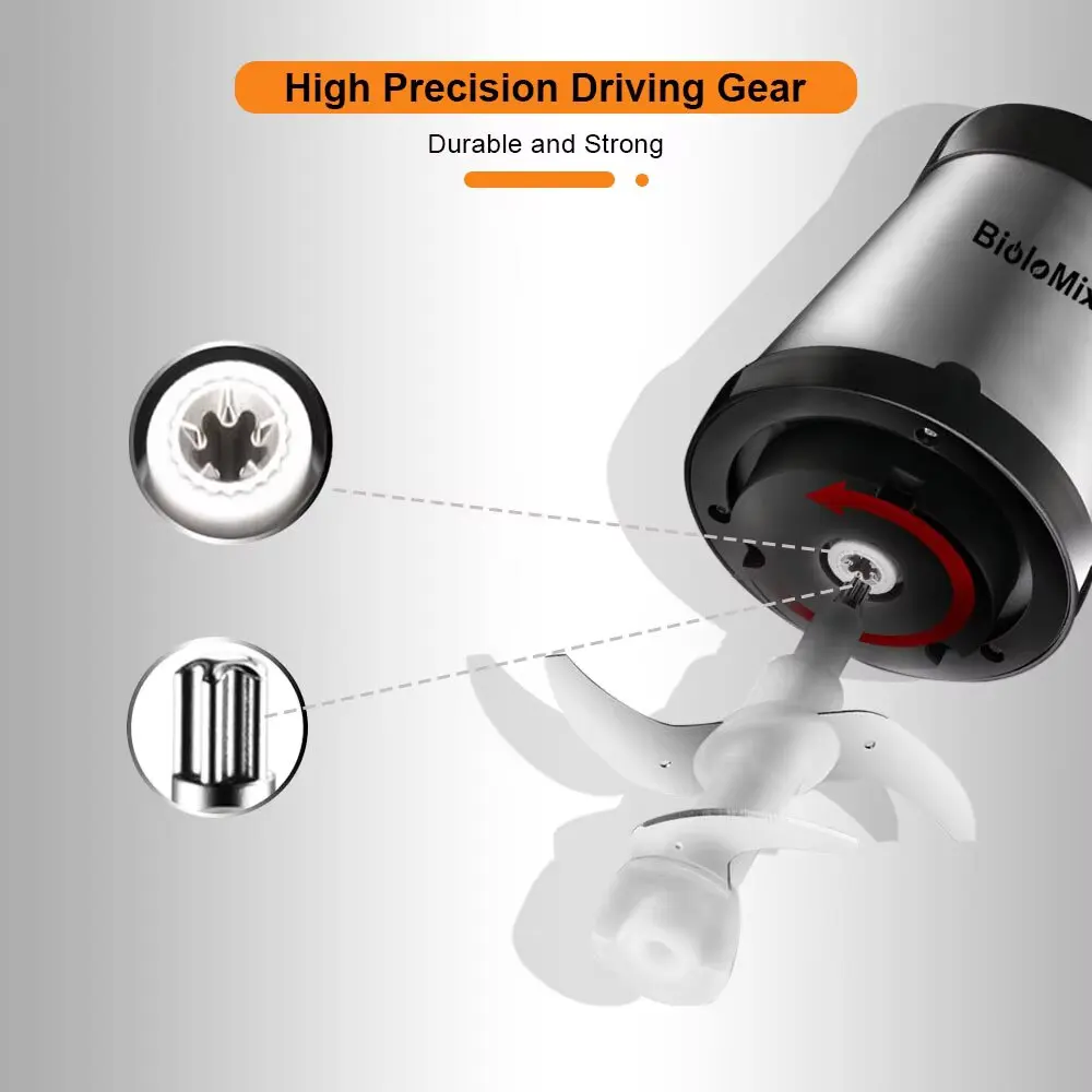 Multifunctional Household Stainless Steel Meat Grinder 2 Speed 250W Stainless Steel 2L Capacity Electric Chopper Meat Grinder