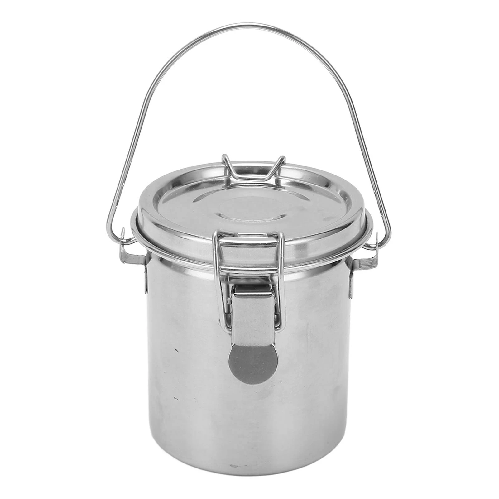 Paint Brush Washing Bucket Stainless Steel Paint Brush Washer Portable Handle Rustproof  Leakproof for Art Projects