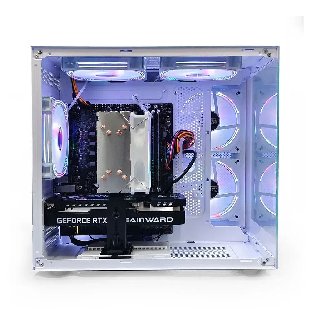 الراقية مخصصة I9 Rtx 4060 24gb Ram بطاقة الرسومات 2tb Ssd Win10 Win11 الألعاب كمبيوتر مكتبي #3