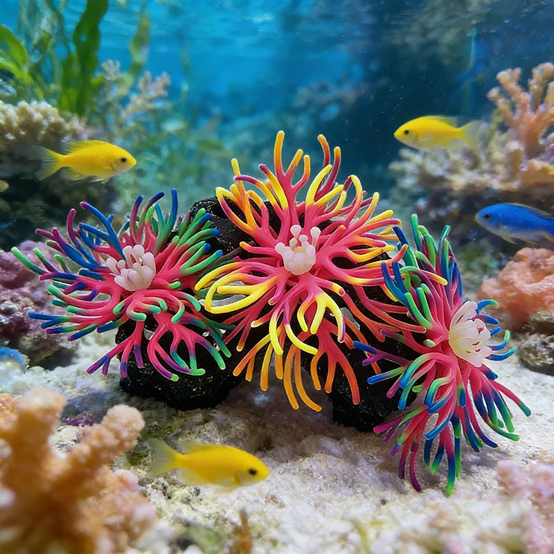 Sualtı Silikon Mercan Yapay Ak - Aquarium Planted Background incelemesi ve fiyatı