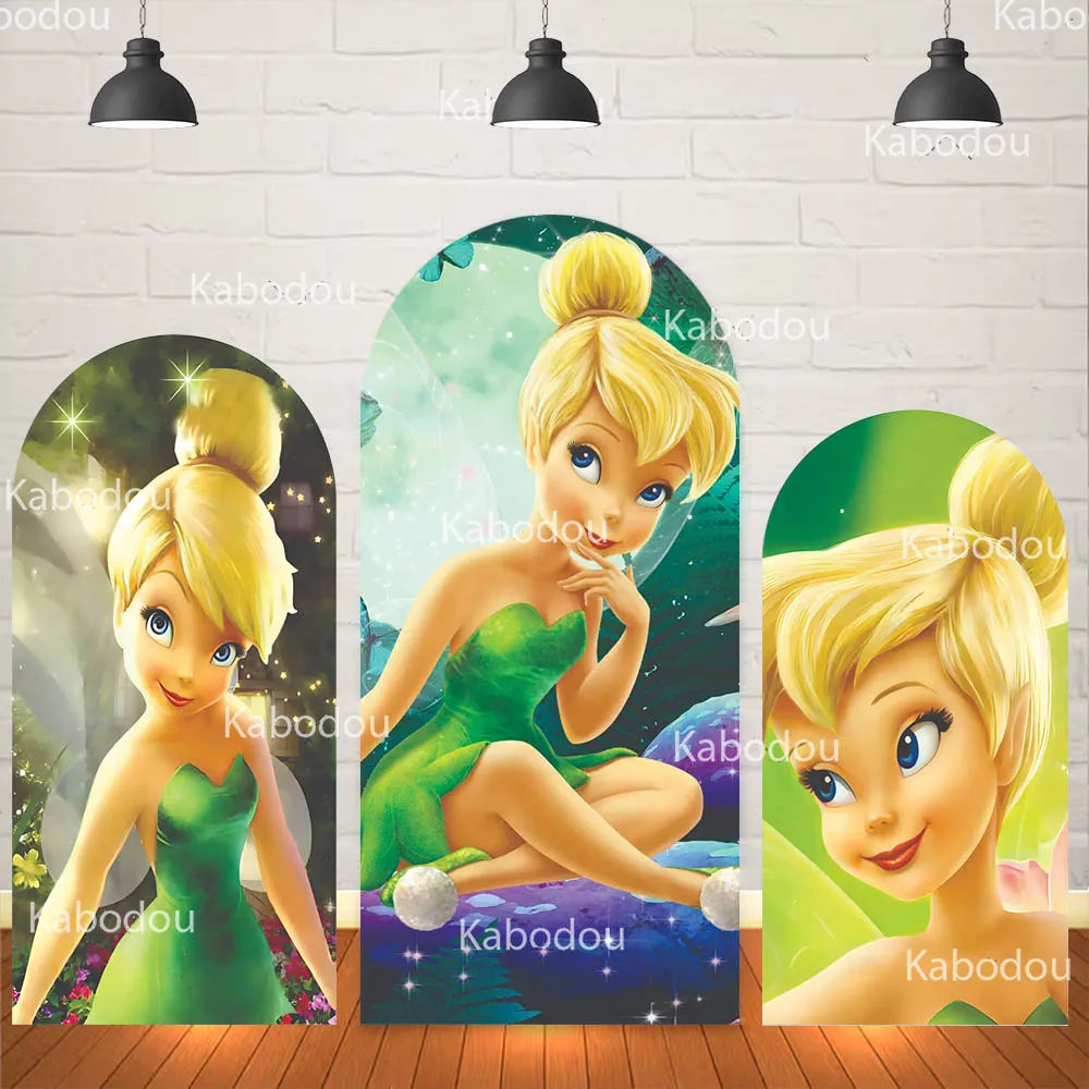 

Фон-арка «Тинкер Белл» для фотосессий, украшение для дня рождения девочки, декор для детского праздника, реквизит для фотостудии