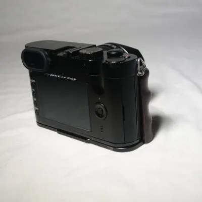 Para leica q q1 q2 typ116 câmera digital arca-swiss rss l tipo suporte de madeira tripé de liberação rápida placa base punho