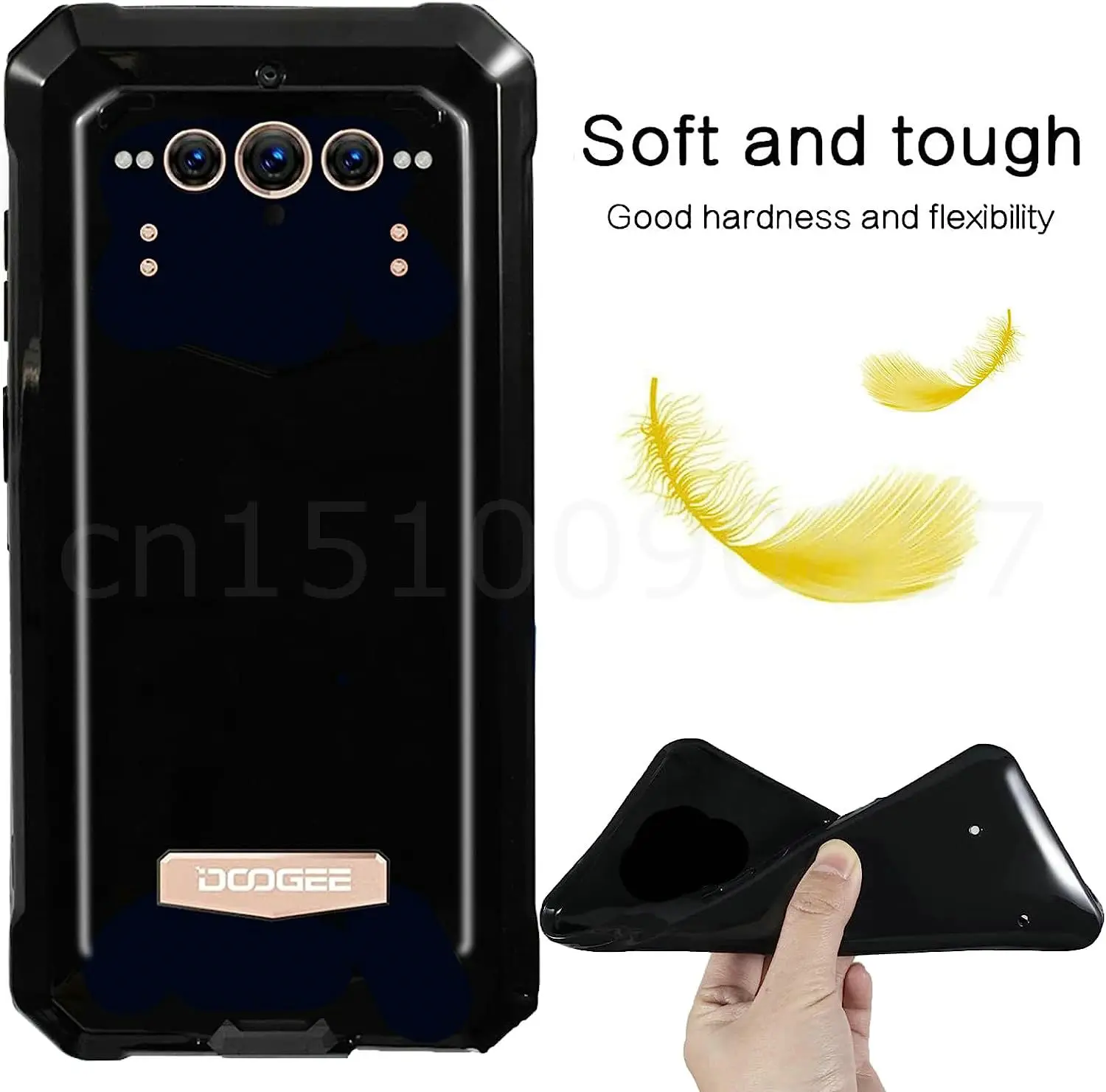 Case For Doogee S100 S100 Pro Ultra Thin Soft TPU Clear Cover On For Doogee V MAX V30 V30T