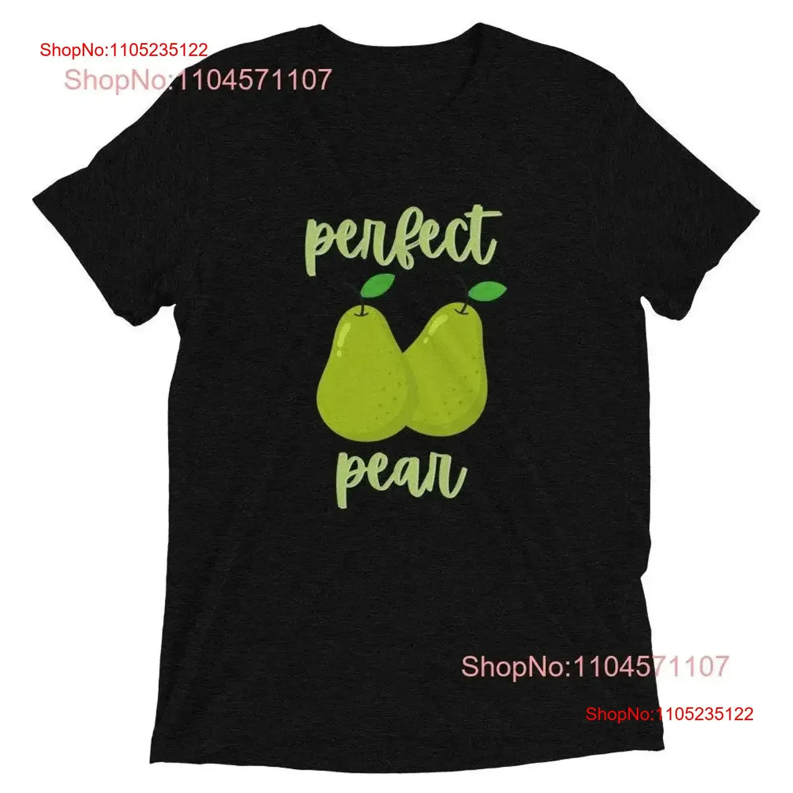 Camiseta perfecta Pear Fun, bonita camiseta vintage de manga corta lavada, cómoda y ligeramente versátil para uso diario, elegante