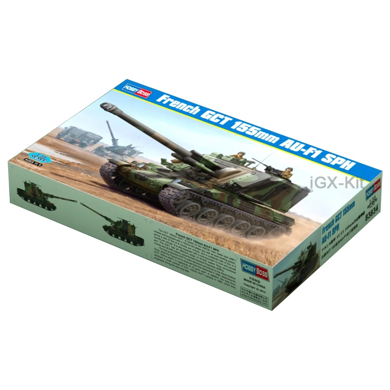 

Hobbyboss 83834 масштаб 1/35, французский GCT 155 мм AUF1 AU-F1 SPH, самоходная артиллерия, хобби, ремесленная игрушка, пластиковая модель, строительный комплект