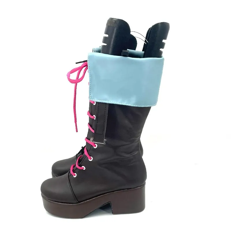 Game LOL Arcane Jinx Cosplay Schoenen Rollenspel Halloween Carnaval Party Outfit Kerst Prop Vrouwen Mannen