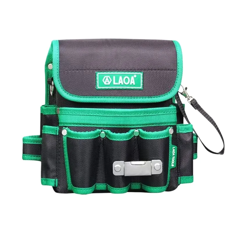 

Multifunctional plumber fanny pack oblique span maintenance kit Electric drillThickened wear-resistant woodworking storage bag