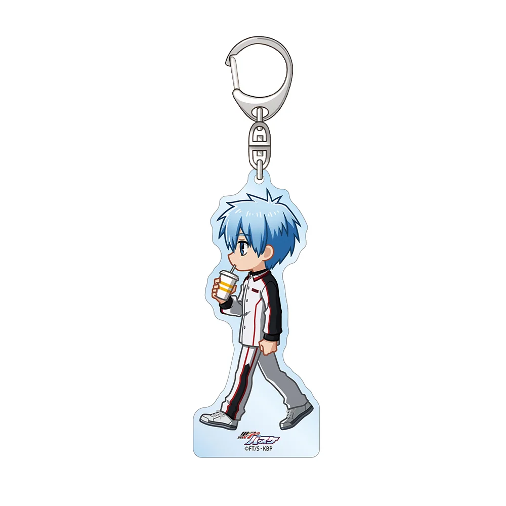 Kuroko's Basketball Kuroko Tetsuya Kagami Taiga Kiyoshi Teppei Midorima Shintaro Acrylic Keychain Bag pendant anime goods Gifts