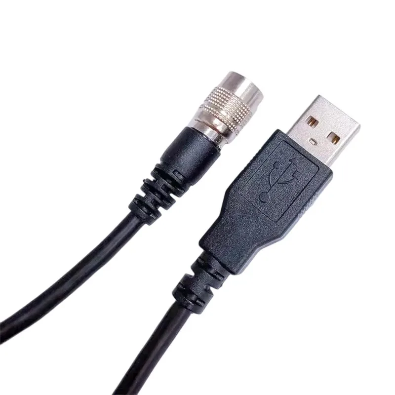 كابل بيانات FC-24USB لمحطات TOPCON SOKKIA الإجمالية ES/OS/PS إلى الكمبيوتر (Win8/10) 6 Pin