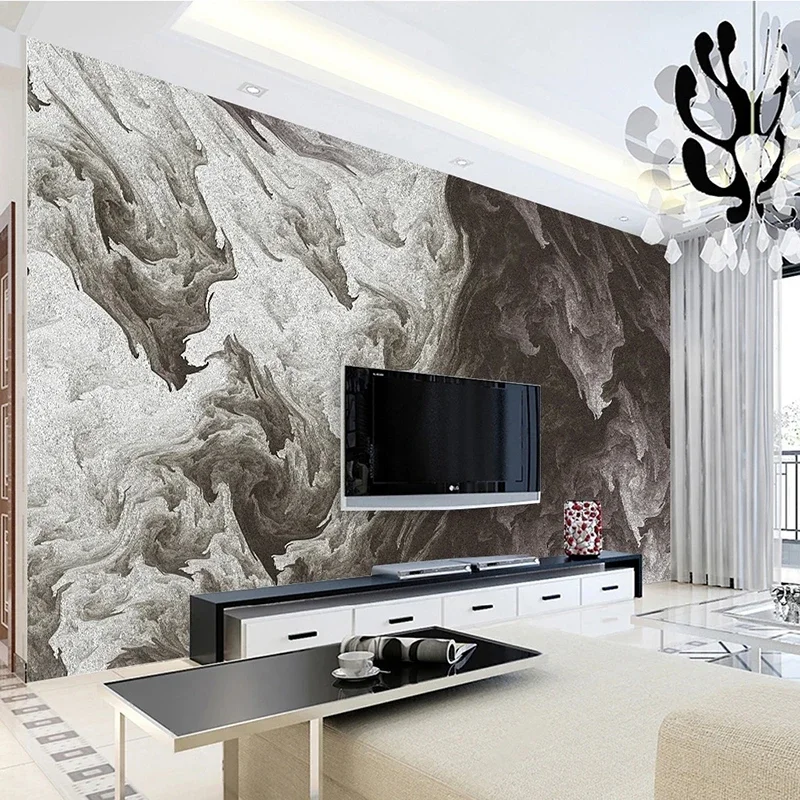 Custom 3D Wallpaper Modern European Abstract Cloud Oil Painting Photo Mural Living Room Bedroom Home Decor Papel De Parede