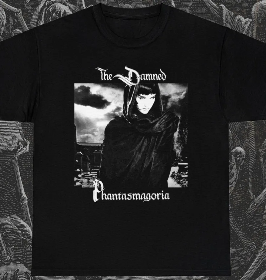 

The Damned Phantasmagoria T-Shirt, Music Band Rock Punk Metal, Unisex tee